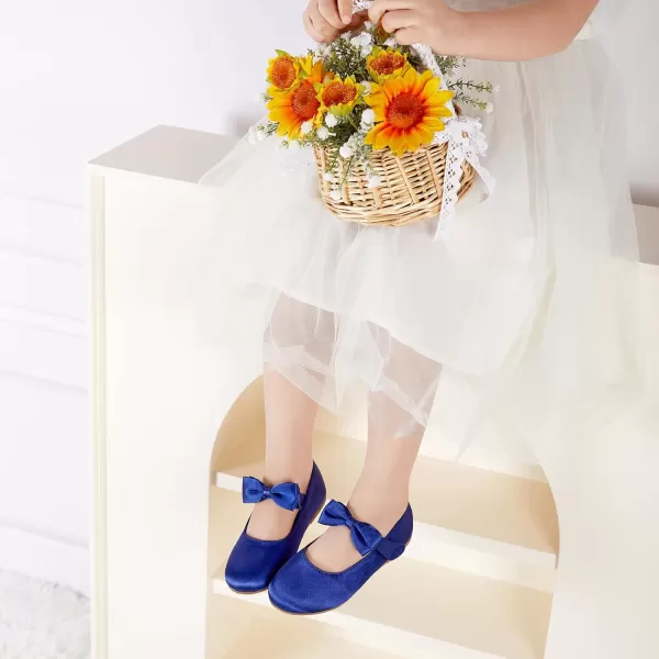 Felix &amp; Flora Toddler Flower Girl Dress Shoes - Girl Ballet Flats Party School Shoes Wedding