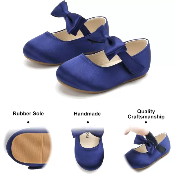 Felix &amp; Flora Toddler Flower Girl Dress Shoes - Girl Ballet Flats Party School Shoes Wedding