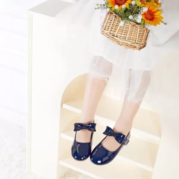 Felix &amp; Flora Toddler Flower Girl Dress Shoes - Girl Ballet Flats Party School Shoes Wedding