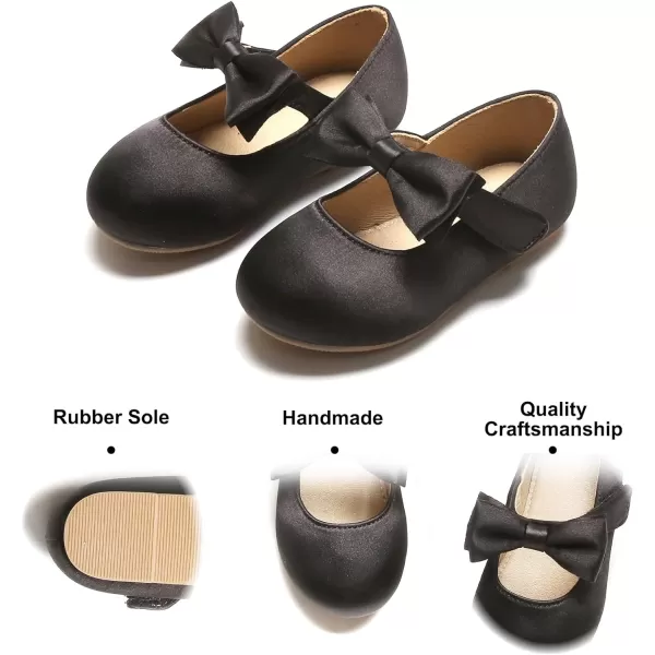 Felix &amp; Flora Toddler Flower Girl Dress Shoes - Girl Ballet Flats Party School Shoes Wedding