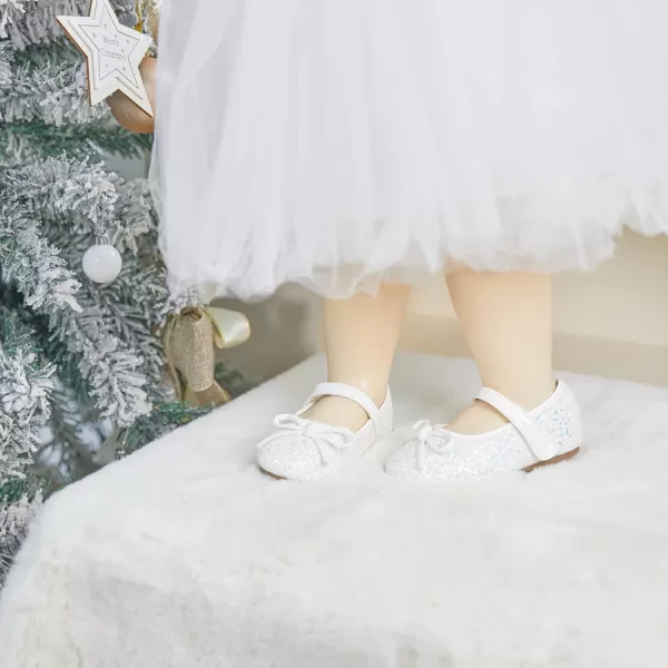 Felix &amp; Flora Toddler Flower Girl Dress Shoes - Girl Ballet Flats Party School Shoes Wedding