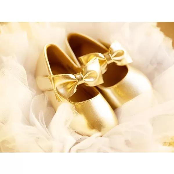 Felix &amp; Flora Toddler Flower Girl Dress Shoes - Girl Ballet Flats Party School Shoes Wedding