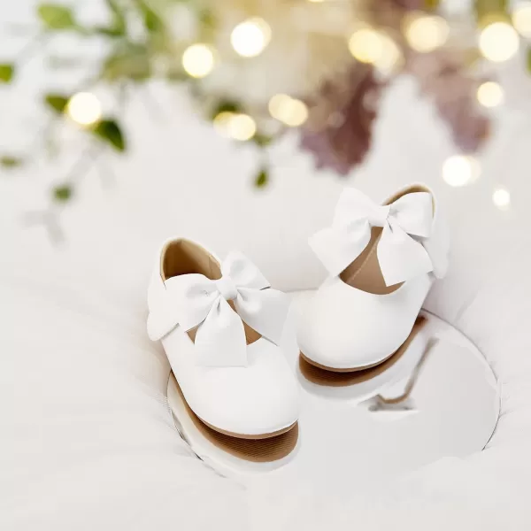 Felix &amp; Flora Toddler Flower Girl Dress Shoes - Girl Ballet Flats Party School Shoes Wedding