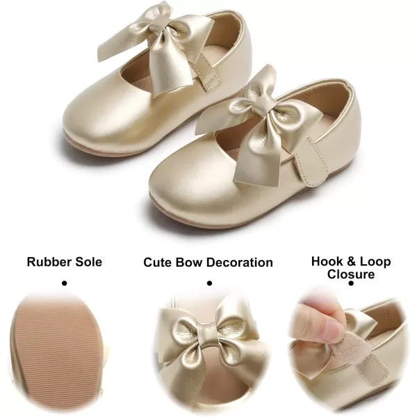 Felix &amp; Flora Toddler Flower Girl Dress Shoes - Girl Ballet Flats Party School Shoes Wedding