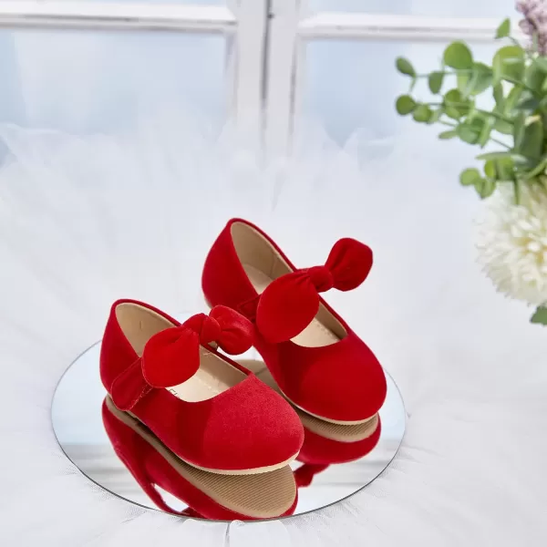 Felix &amp; Flora Toddler Flower Girl Dress Shoes - Girl Ballet Flats Party School Shoes Wedding