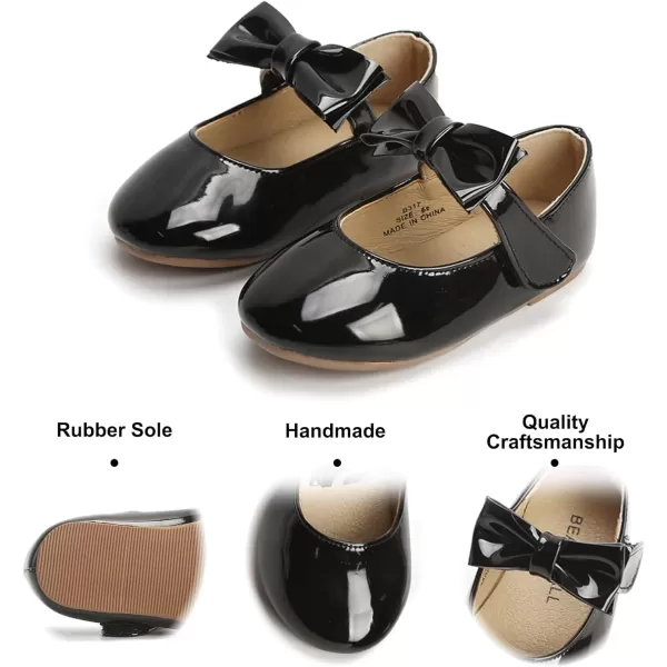 Felix &amp; Flora Toddler Flower Girl Dress Shoes - Girl Ballet Flats Party School Shoes Wedding