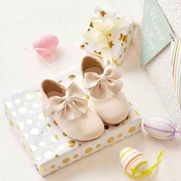 Felix &amp; Flora Toddler Flower Girl Dress Shoes - Girl Ballet Flats Party School Shoes Wedding