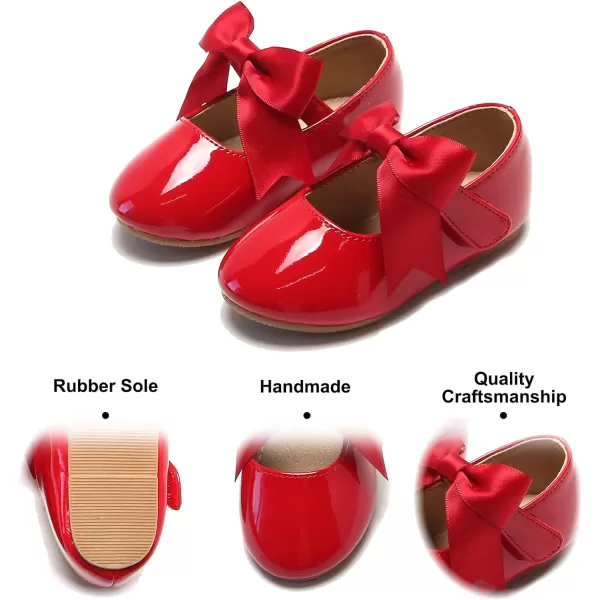 Felix &amp; Flora Toddler Flower Girl Dress Shoes - Girl Ballet Flats Party School Shoes Wedding