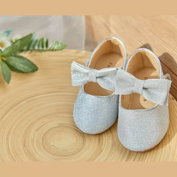 Felix &amp; Flora Toddler Flower Girl Dress Shoes - Girl Ballet Flats Party School Shoes Wedding