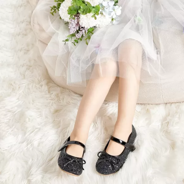 Felix &amp; Flora Toddler Flower Girl Dress Shoes - Girl Ballet Flats Party School Shoes Wedding