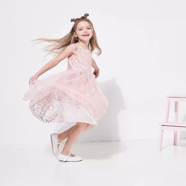 Felix &amp; Flora Toddler Flower Girl Dress Shoes - Girl Ballet Flats Party School Shoes Wedding