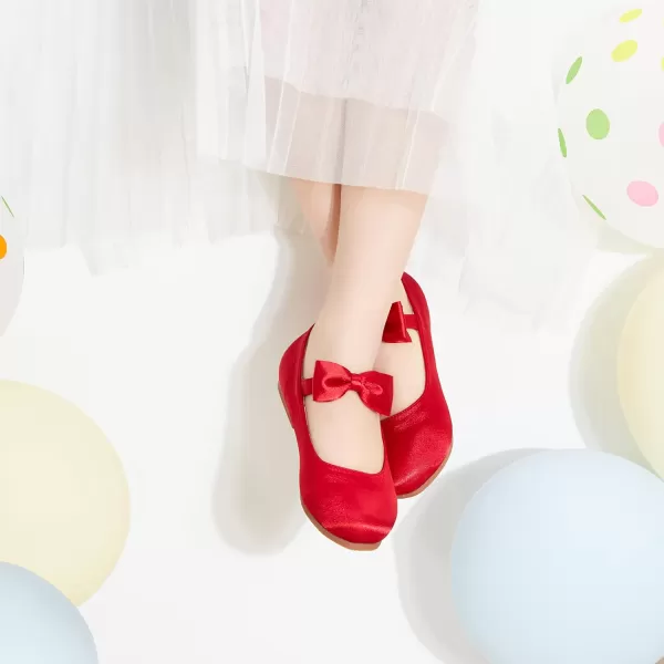 Felix &amp; Flora Toddler Flower Girl Dress Shoes - Girl Ballet Flats Party School Shoes Wedding