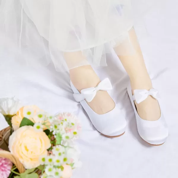 Felix &amp; Flora Toddler Flower Girl Dress Shoes - Girl Ballet Flats Party School Shoes Wedding