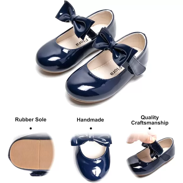 Felix &amp; Flora Toddler Flower Girl Dress Shoes - Girl Ballet Flats Party School Shoes Wedding