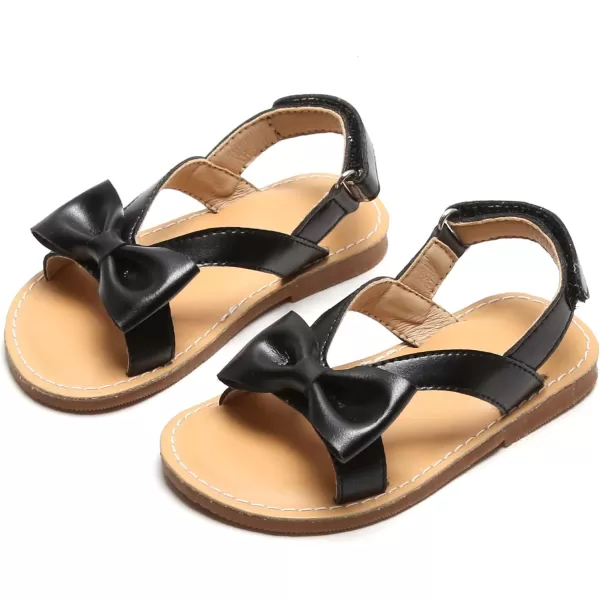 Felix &amp; Flora Toddler Girl Sandals - Flower Girl Dress Shoes Open Toe Little Kid Summer Flats