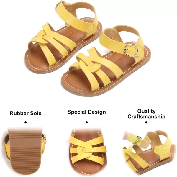Felix &amp; Flora Toddler Girl Sandals - Little Girl Easter Summer Dress Shoes Lightweight Open Toe Beach Holiday.