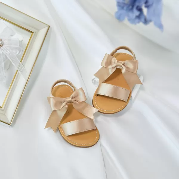 Felix &amp; Flora Toddler Girl Sandals - Little Girl Easter Summer Dress Shoes Lightweight Open Toe Beach Holiday