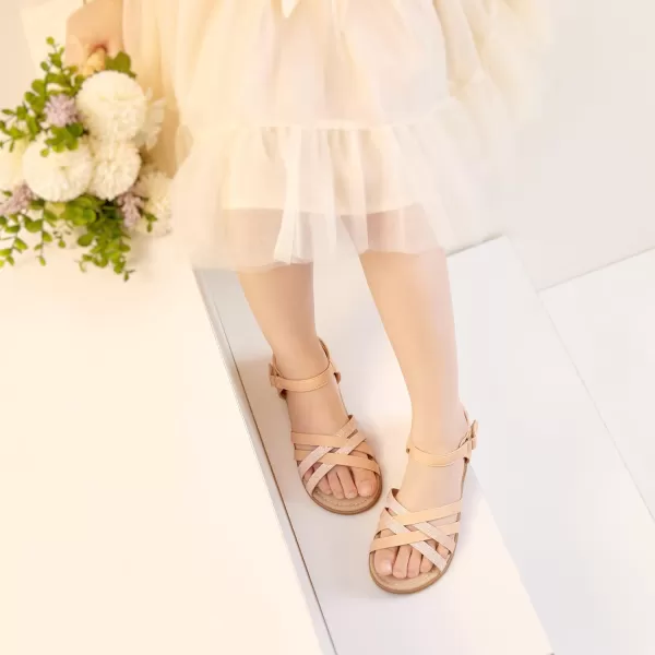 Felix &amp; Flora Toddler Girl Sandals - Little Girl Easter Summer Dress Shoes Lightweight Open Toe Beach Holiday