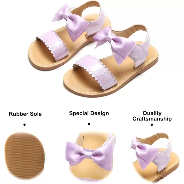 Felix &amp; Flora Toddler Girl Sandals - Little Girl Easter Summer Dress Shoes Lightweight Open Toe Beach Holiday