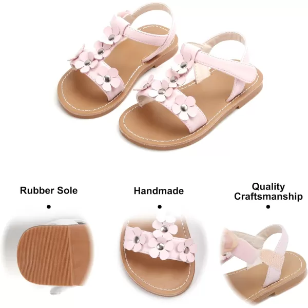 Felix &amp; Flora Toddler Girl Sandals - Little Girl Easter Summer Dress Shoes Lightweight Open Toe Beach Holiday