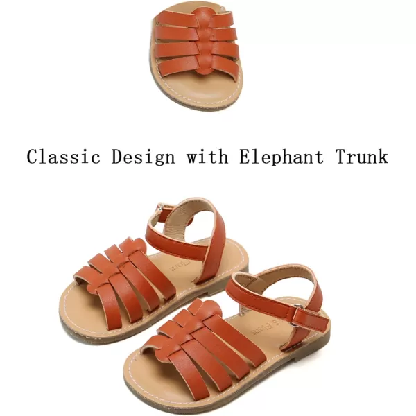 Felix &amp; Flora Toddler Girl Sandals - Little Girl Easter Summer Dress Shoes Lightweight Open Toe Beach Holiday