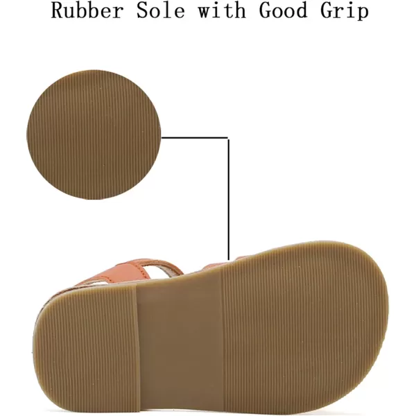 Felix &amp; Flora Toddler Girl Sandals - Little Girl Easter Summer Dress Shoes Lightweight Open Toe Beach Holiday