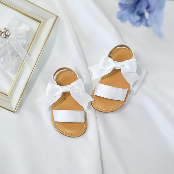 Felix &amp; Flora Toddler Girl Sandals - Little Girl Easter Summer Dress Shoes Lightweight Open Toe Beach Holiday