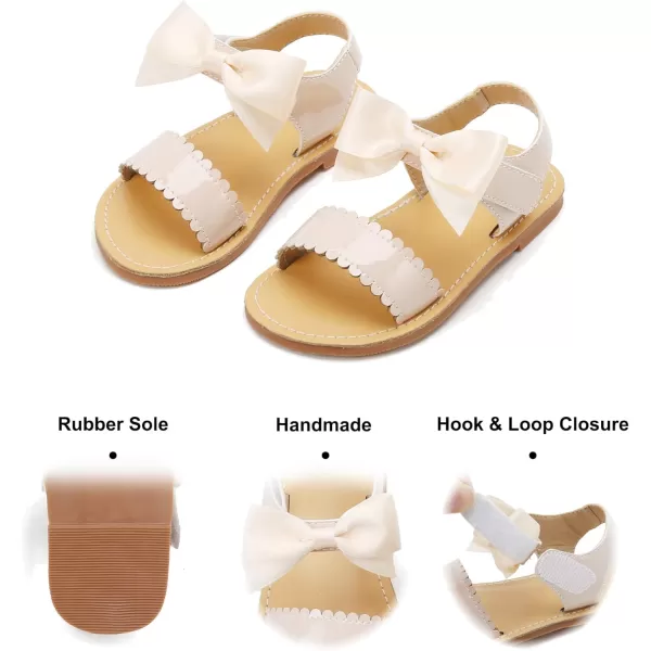 Felix &amp; Flora Toddler Girl Sandals - Little Girl Easter Summer Dress Shoes Lightweight Open Toe Beach Holiday