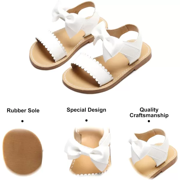 Felix &amp; Flora Toddler Girl Sandals - Little Girl Easter Summer Dress Shoes Lightweight Open Toe Beach Holiday
