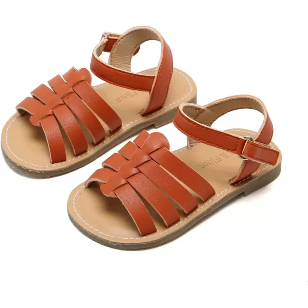 Felix &amp; Flora Toddler Girl Sandals - Little Girl Easter Summer Dress Shoes Lightweight Open Toe Beach Holiday
