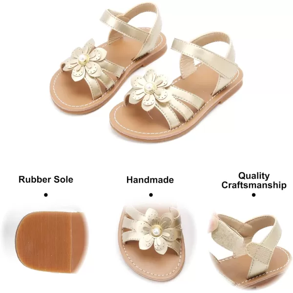 Felix &amp; Flora Toddler Girl Sandals - Little Girl Easter Summer Dress Shoes Lightweight Open Toe Beach Holiday.