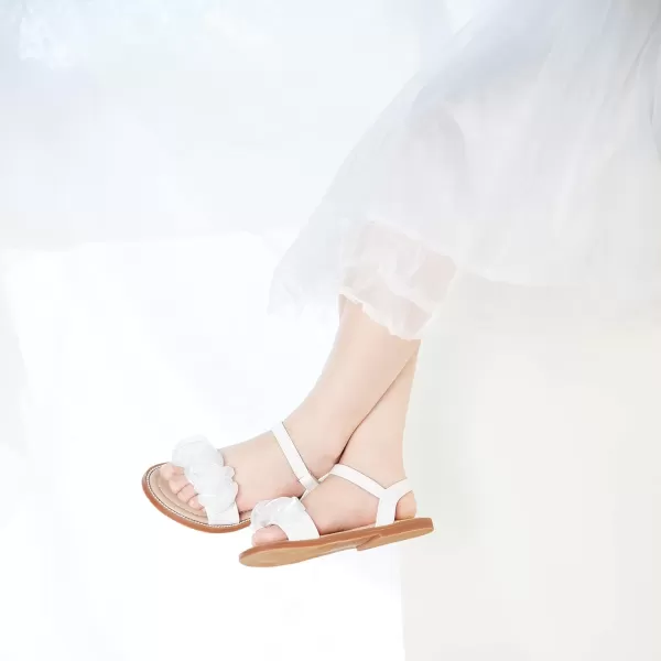 Felix &amp; Flora Toddler Girl Sandals - Little Girl Easter Summer Dress Shoes Lightweight Open Toe Beach Holiday