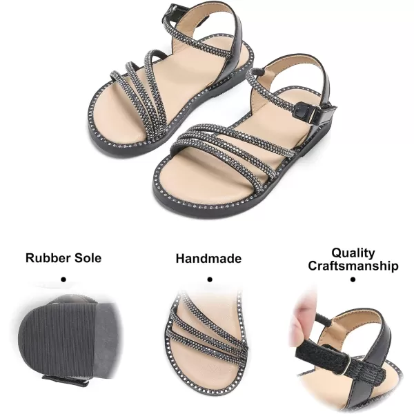 Felix &amp; Flora Toddler Girl Sandals - Little Girl Easter Summer Dress Shoes Lightweight Open Toe Beach Holiday