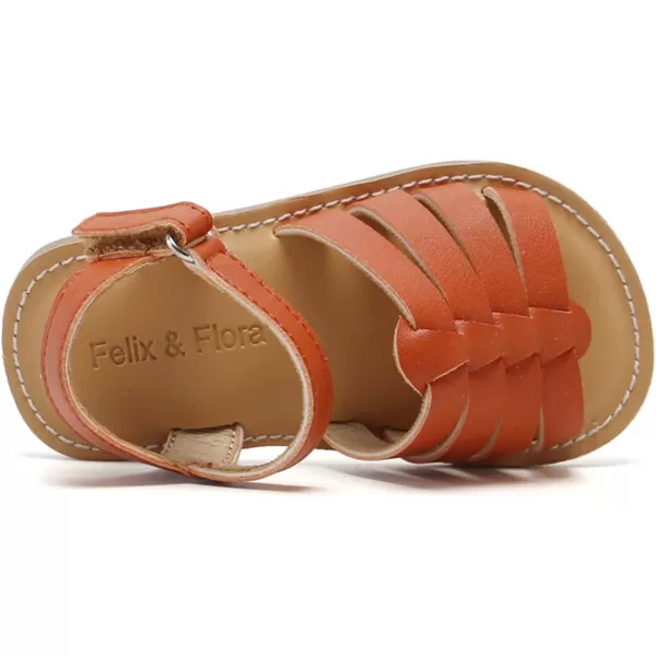 Felix &amp; Flora Toddler Girl Sandals - Little Girl Easter Summer Dress Shoes Lightweight Open Toe Beach Holiday