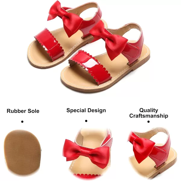 Felix &amp; Flora Toddler Girl Sandals - Little Girl Easter Summer Dress Shoes Lightweight Open Toe Beach Holiday