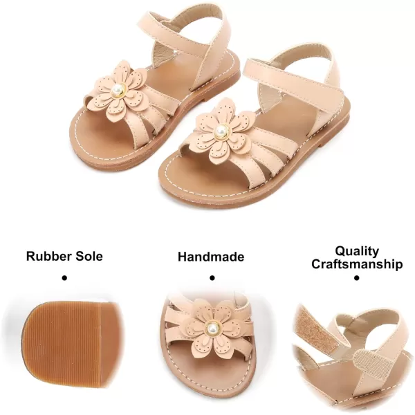 Felix &amp; Flora Toddler Girl Sandals - Little Girl Easter Summer Dress Shoes Lightweight Open Toe Beach Holiday.
