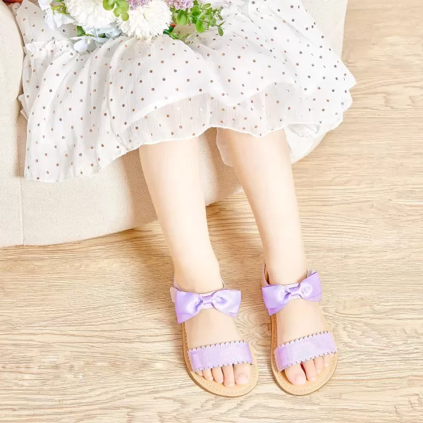 Felix &amp; Flora Toddler Girl Sandals - Little Girl Easter Summer Dress Shoes Lightweight Open Toe Beach Holiday