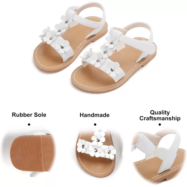 Felix &amp; Flora Toddler Girl Sandals - Little Girl Easter Summer Dress Shoes Lightweight Open Toe Beach Holiday