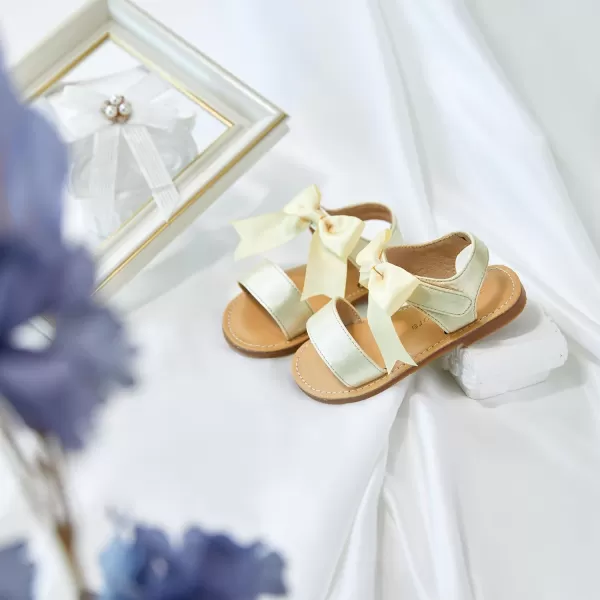 Felix &amp; Flora Toddler Girl Sandals - Little Girl Easter Summer Dress Shoes Lightweight Open Toe Beach Holiday