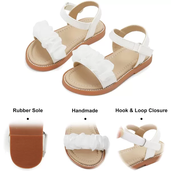 Felix &amp; Flora Toddler Girl Sandals - Little Girl Easter Summer Dress Shoes Lightweight Open Toe Beach Holiday