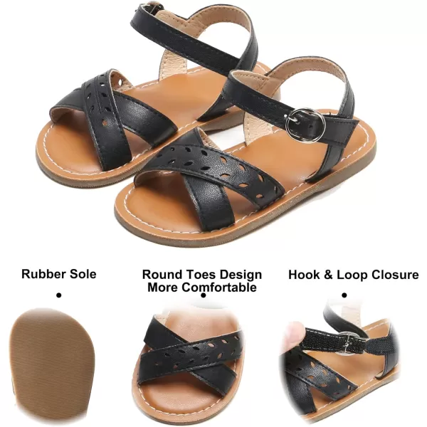 Felix &amp; Flora Toddler Girl Sandals - Little Girl Easter Summer Dress Shoes Lightweight Open Toe Beach Holiday.