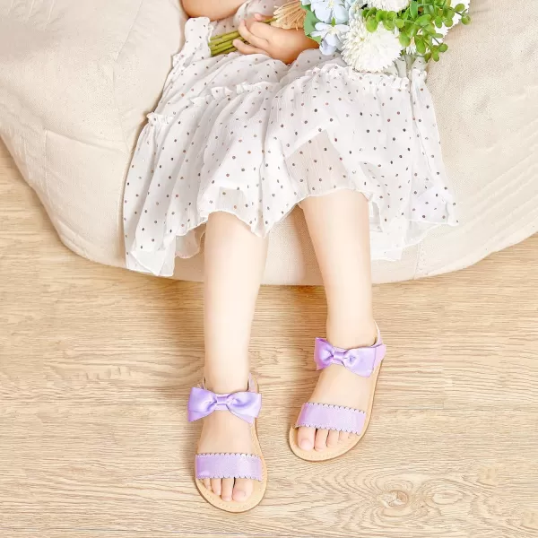 Felix &amp; Flora Toddler Girl Sandals - Little Girl Easter Summer Dress Shoes Lightweight Open Toe Beach Holiday