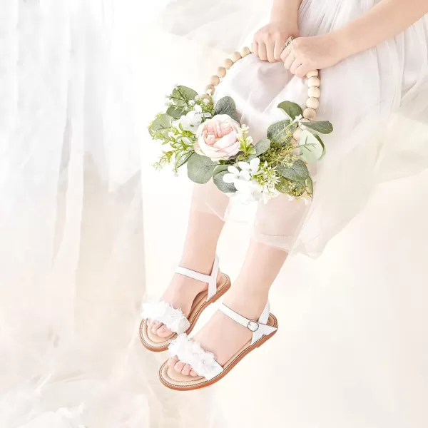 Felix &amp; Flora Toddler Girl Sandals - Little Girl Easter Summer Dress Shoes Lightweight Open Toe Beach Holiday.