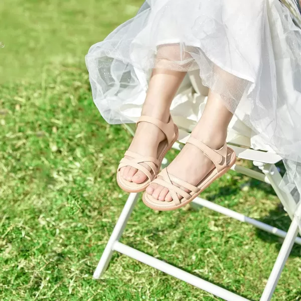 Felix &amp; Flora Toddler Girls Sandals Soft Rubber Flats Summer Baby Flower Girl Shoes.