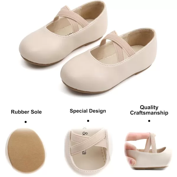 Felix &amp; Flora Toddler Little Girl Dress Shoes - Girl Mary Jane Flats Party School Wedding