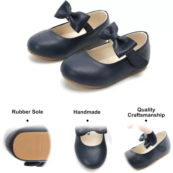 Felix &amp; Flora Toddler Little Girl Dress Shoes - Girl Mary Jane Flats Party School Wedding