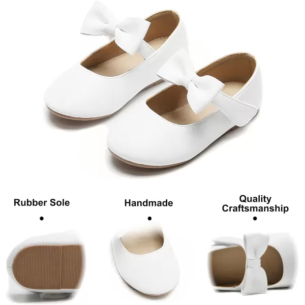 Felix &amp; Flora Toddler Little Girl Dress Shoes - Girl Mary Jane Flats Party School Wedding