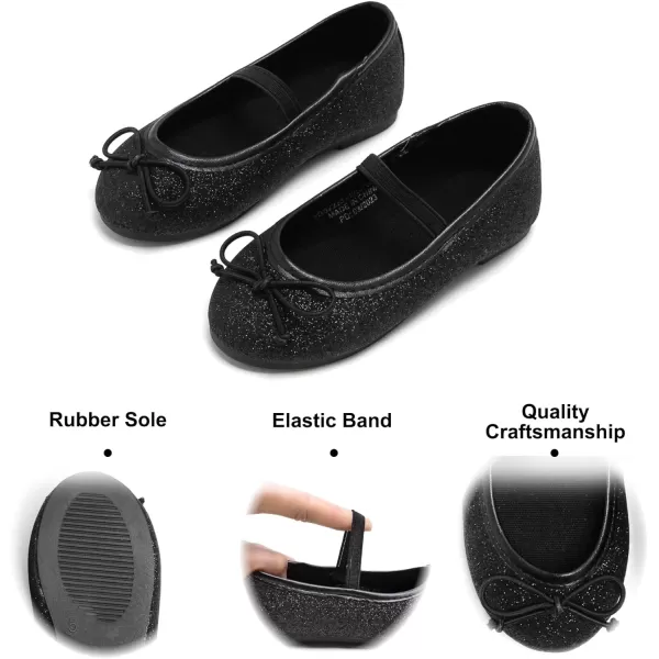 Felix &amp; Flora Toddler Little Girl Dress Shoes - Girl Mary Jane Flats Party School Wedding