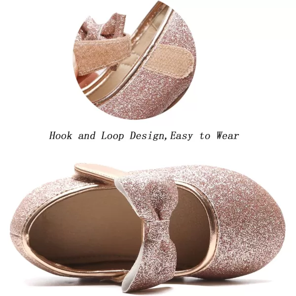 Felix &amp; Flora Toddler Little Girl Dress Shoes - Girl Mary Jane Flats Party School Wedding