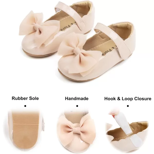 Felix &amp; Flora Toddler Little Girl Dress Shoes - Girl Mary Jane Flats Party School Wedding